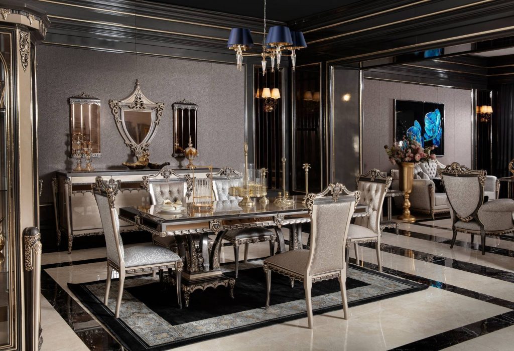 Dubai Luxury Dining Table Set
